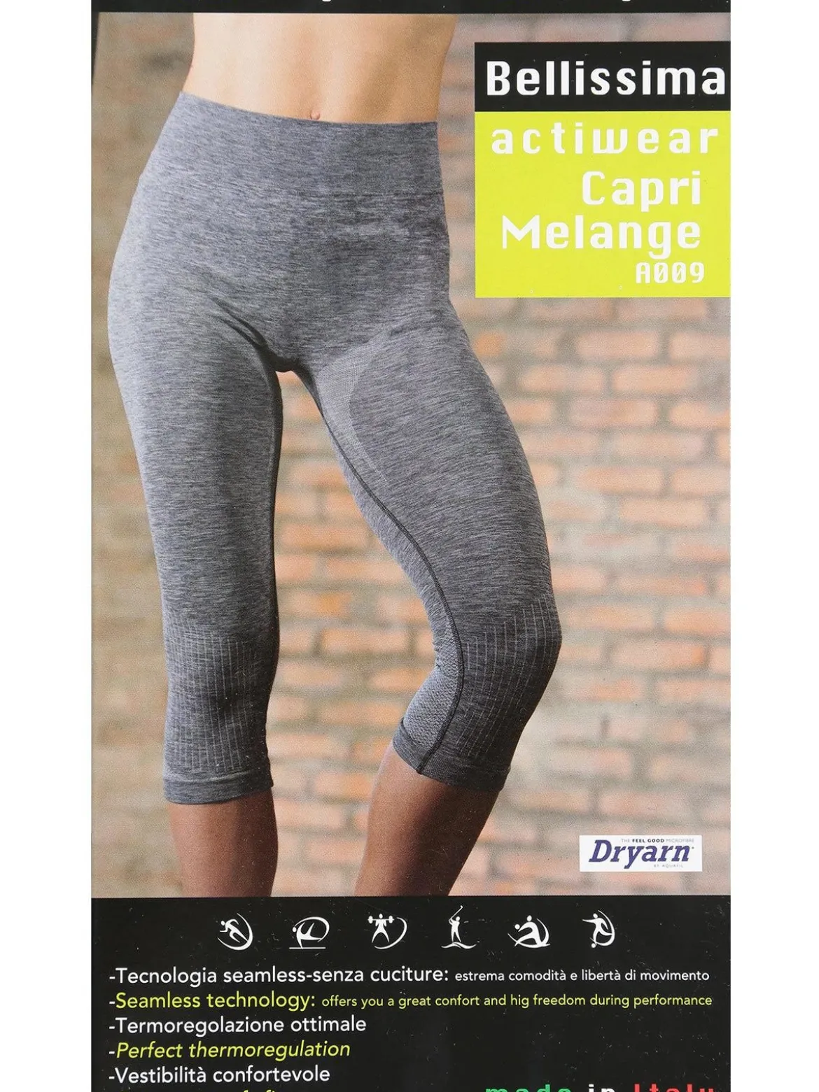 Bellissima Leggings sportivi donna 3/4