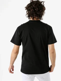 Belman T-shirt da uomo in cotone con stampa - nero