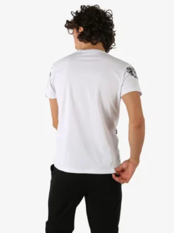 Belman T-shirt da uomo in cotone con stampe - bianco