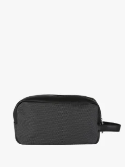 Biagiotti Uomo Beauty case da viaggio per uomo in tessuto e ecopelle - nero