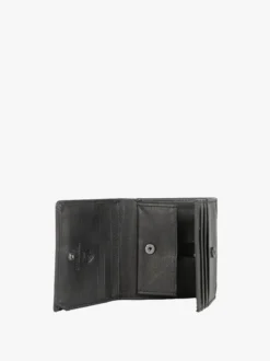 Biagiotti Uomo Mini portafoglio in pelle da uomo - nero