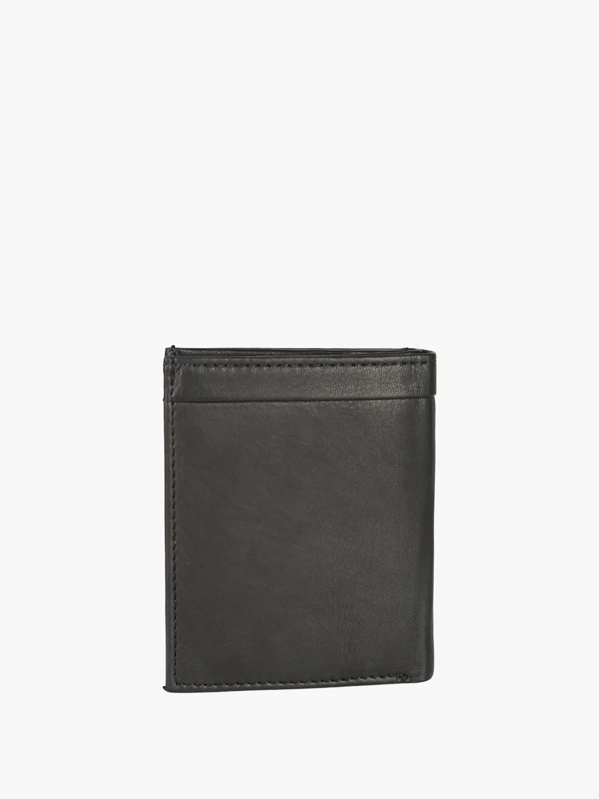 Biagiotti Uomo Mini portafoglio verticale in pelle da uomo - nero