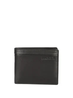 Biagiotti Uomo Portafoglio in pelle da uomo mini - nero