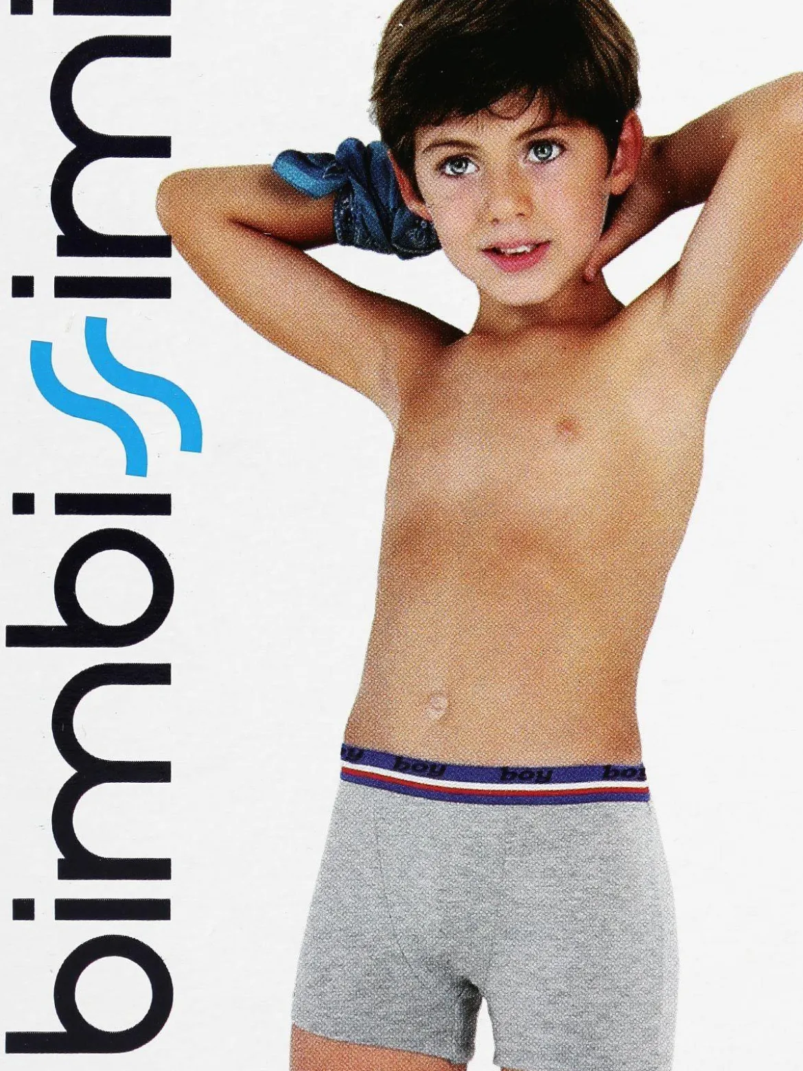 Bimbissimi Boxer bimbo in cotone bielastico