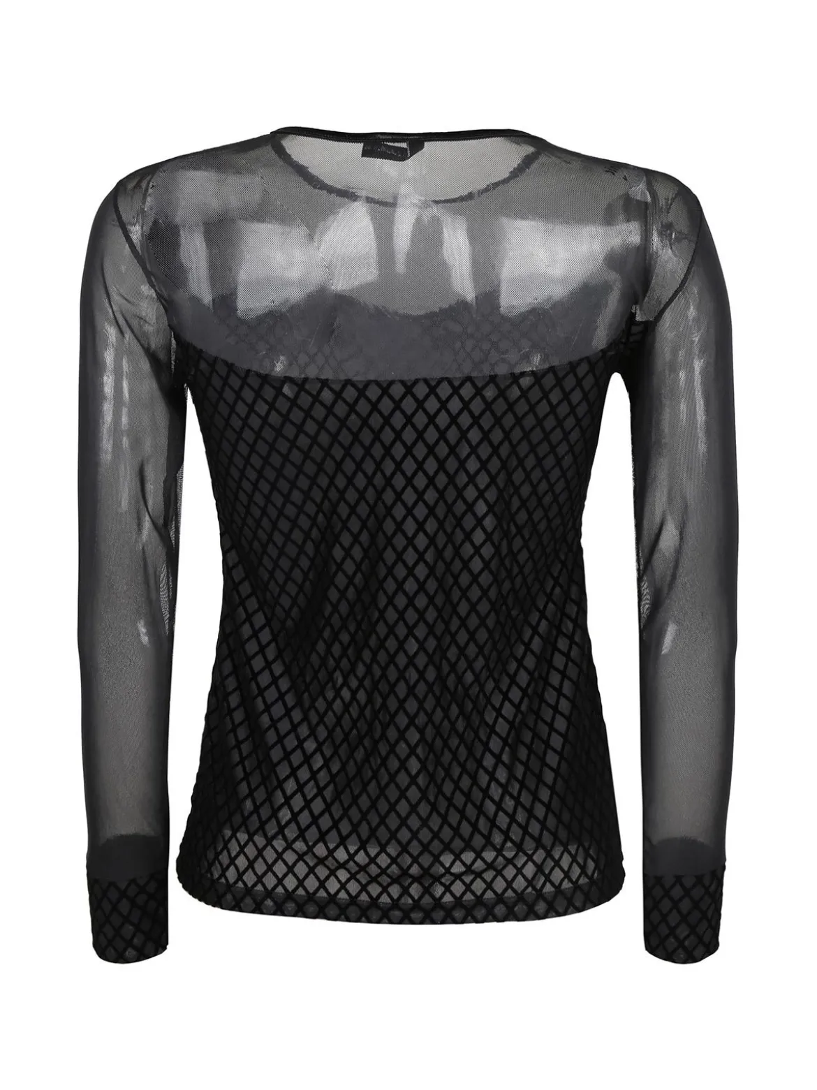 Bluoltremare Maglia in tulle e velluto