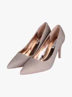 Bottega22 Decolletè donna glitter a punta con tacco a spillo