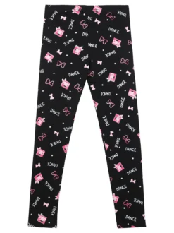 Bouny Baby Leggings in cotone da bambina con stampe
