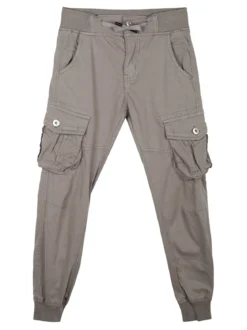 Boy & Studio Pantaloni da bambino con tasconi laterali e polsini