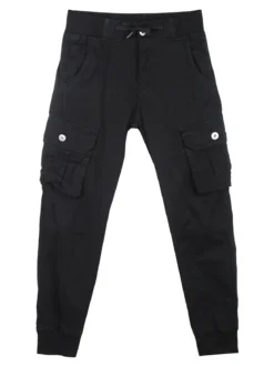 Boy & Studio Pantaloni da ragazzo con tasconi laterali e polsini
