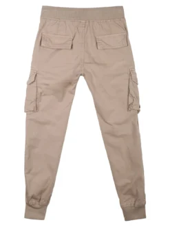Boy & Studio Pantaloni da ragazzo con tasconi laterali e polsini