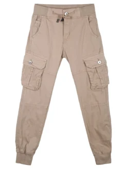 Boy & Studio Pantaloni da ragazzo con tasconi laterali e polsini