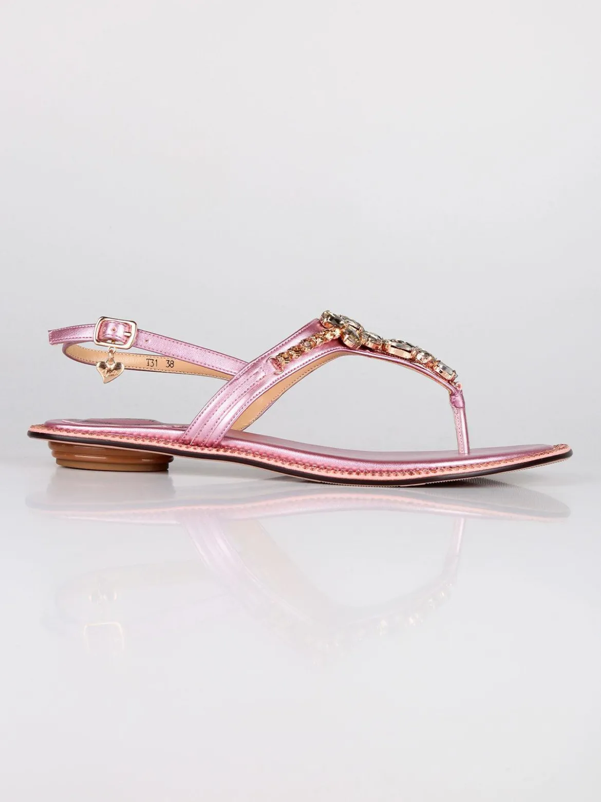 Braccialini infradito gioiello con strass