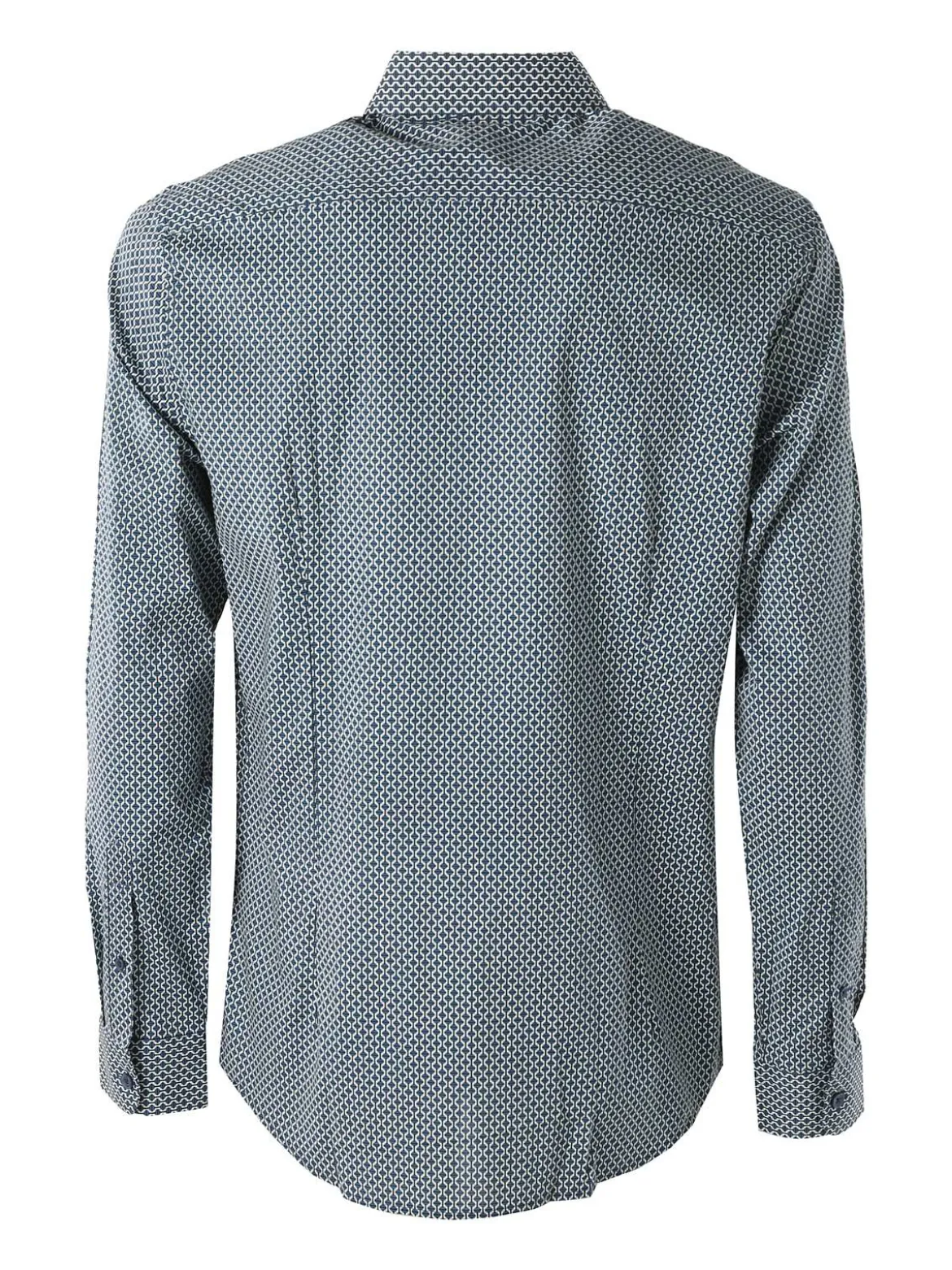 Bread & Buttons Camicia da uomo in cotone a maniche lunghe - multicolore