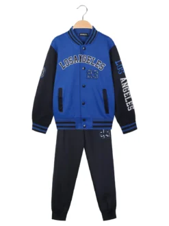 Brum Beby Completo da bambino 3 pezzi con felpa bicolore