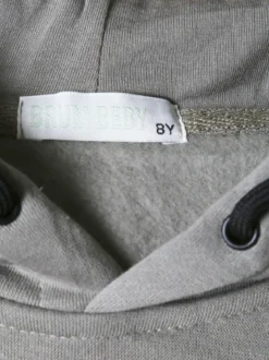 Brum Beby Felpa da bambino con cappuccio e stampa dietro - militare