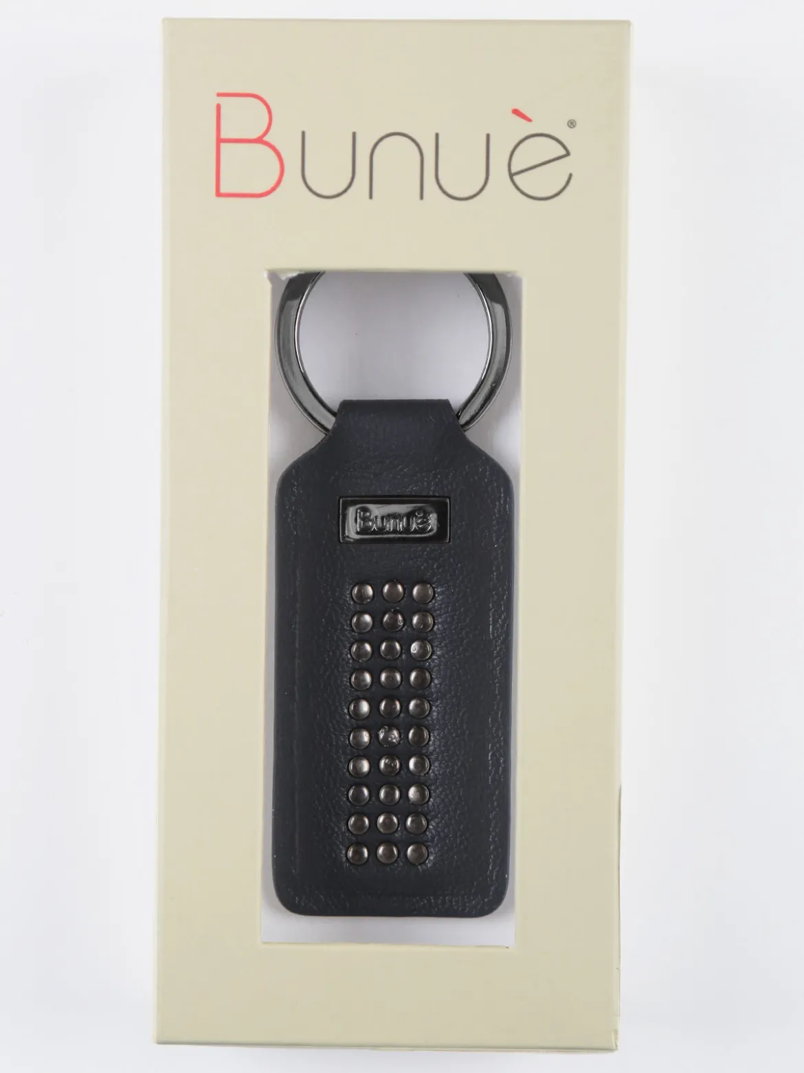 Bunuè Pprtachiavi in pelle con borchie