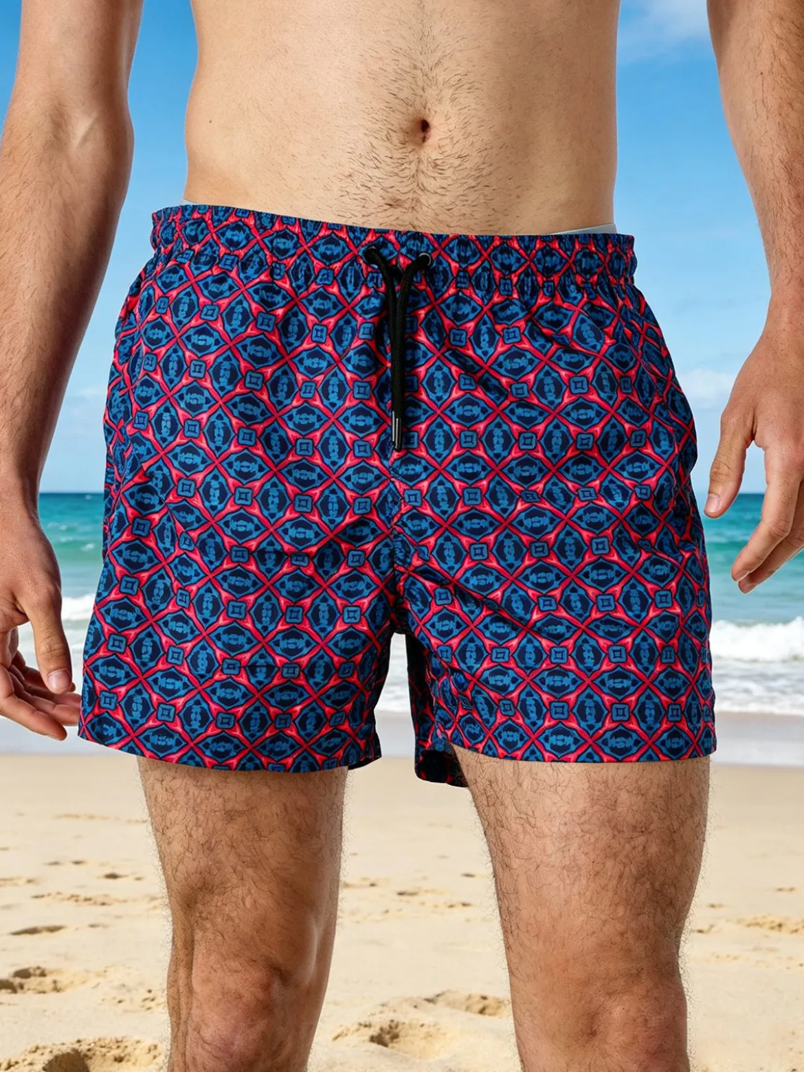 Buoncostume Boxer mare da uomo colorati - multicolore