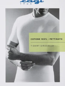 Cagi Maglia intima da uomo girocollo in cotone