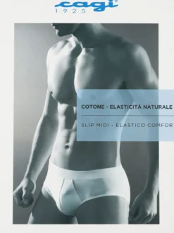 Cagi Slip midi da uomo in cotone