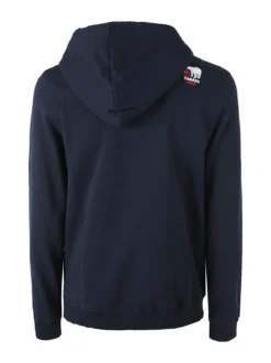 Canada Trail Felpa con cappuccio da uomo con interno felpato - blu scuro