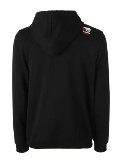 Canada Trail Felpa con cappuccio da uomo con interno felpato - nero