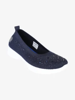 Canguro Ballerine donna sportive in maglia con strass