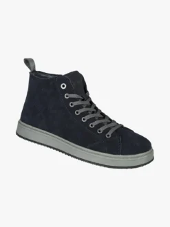 Canguro Polacchine da uomo in pelle scamosciata - blu scuro