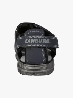 Canguro Sandali chiusi da uomo con cinturini a strappo - blu scuro
