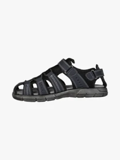 Canguro Sandali chiusi da uomo con cinturini a strappo - blu scuro