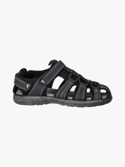 Canguro Sandali chiusi da uomo con cinturini a strappo - blu scuro