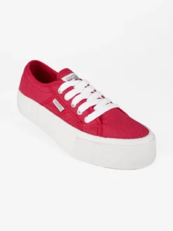 Canguro Scarpe in tela con platform
