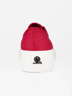Canguro Scarpe in tela con platform