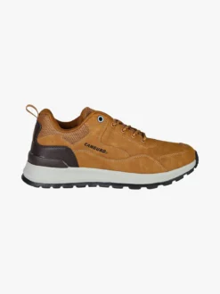 Canguro Sneakers da uomo stringate in ecopelle - cammello