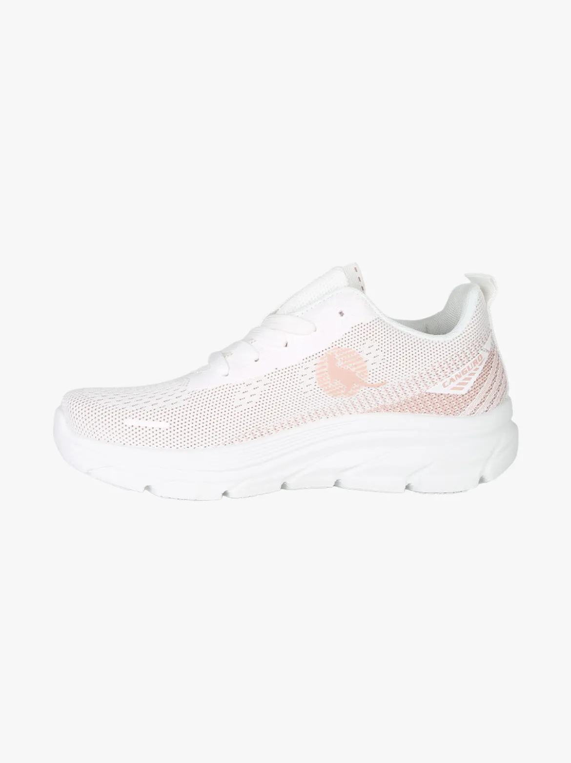 Canguro Sneakers donna sportive in maglia - bianco