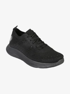 Canguro Sneakers sportive da donna in maglia con lustrini