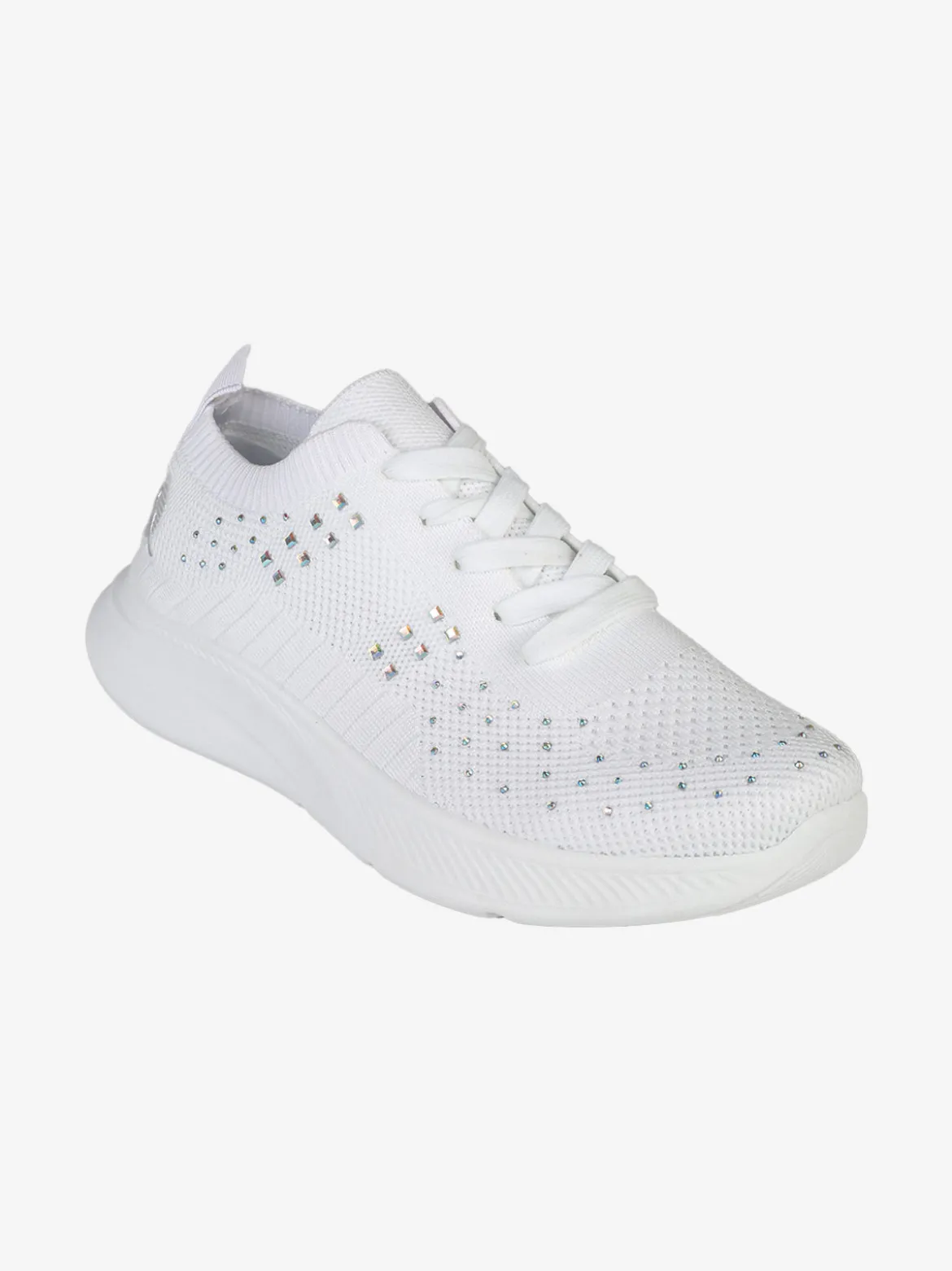 Canguro Sneakers sportive da donna in maglia con lustrini