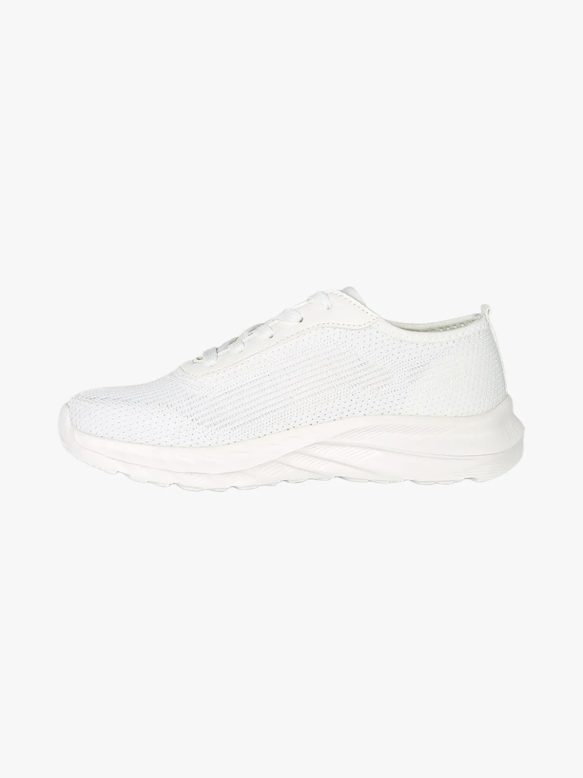 Canguro Sneakers sportive da donna in tessuto - bianco