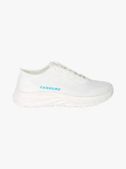 Canguro Sneakers sportive da donna in tessuto - bianco