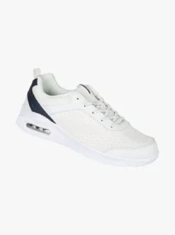 Canguro Sneakers sportive da uomo in tessuto con air - bianco