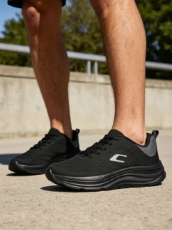 Canguro Sneakers sportive da uomo in tessuto - nero