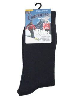 Carpenter Calze corte da uomo in pile - blu scuro