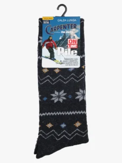 Carpenter Calze lunghe da uomo in pile