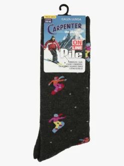 Carpenter Calze lunghe uomo in pile