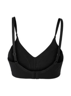 Charme Attrazione Italiana Reggiseno sfoderato in cotone senza ferretto COPPA B - nero