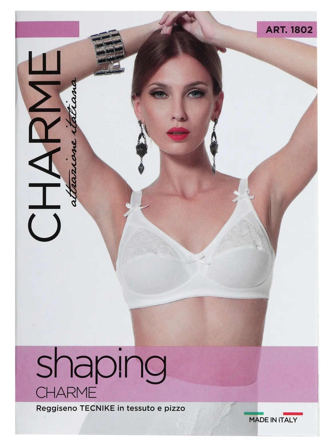 Charme Attrazione Italiana Reggiseno Tecnike coppa C senza ferretto