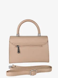 Charro Borsa a mano da donna con patta e chiusura a girello - khaki