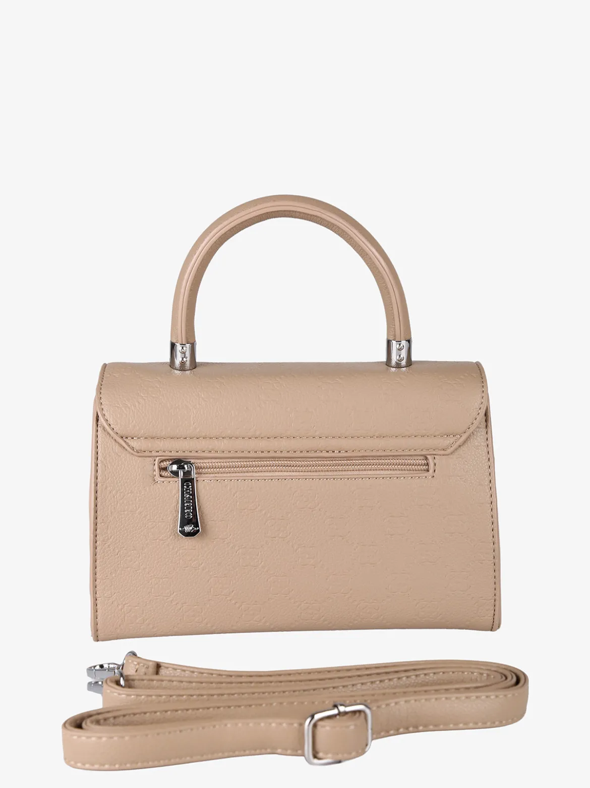 Charro Borsa a mano da donna con patta e chiusura a girello - khaki
