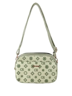 Charro Borsa a tracolla da donna con logo - verde chiaro