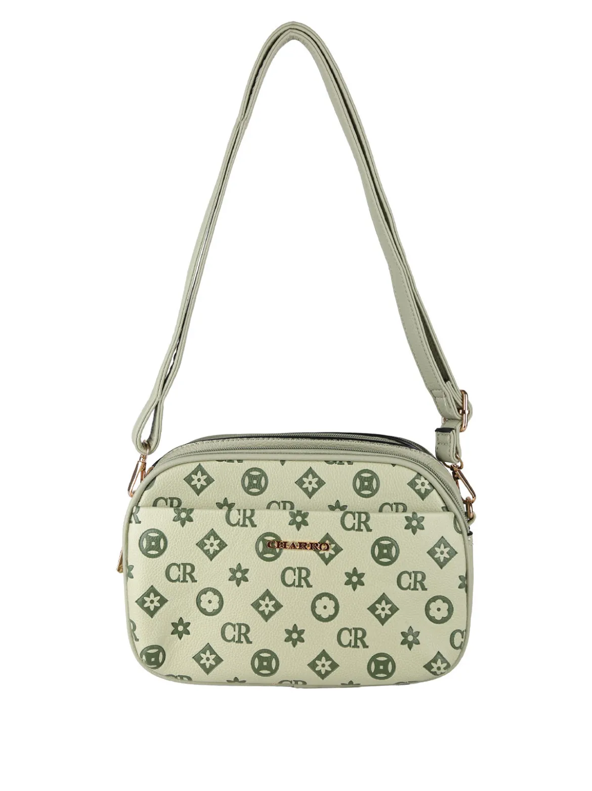 Charro Borsa a tracolla da donna con logo - verde chiaro