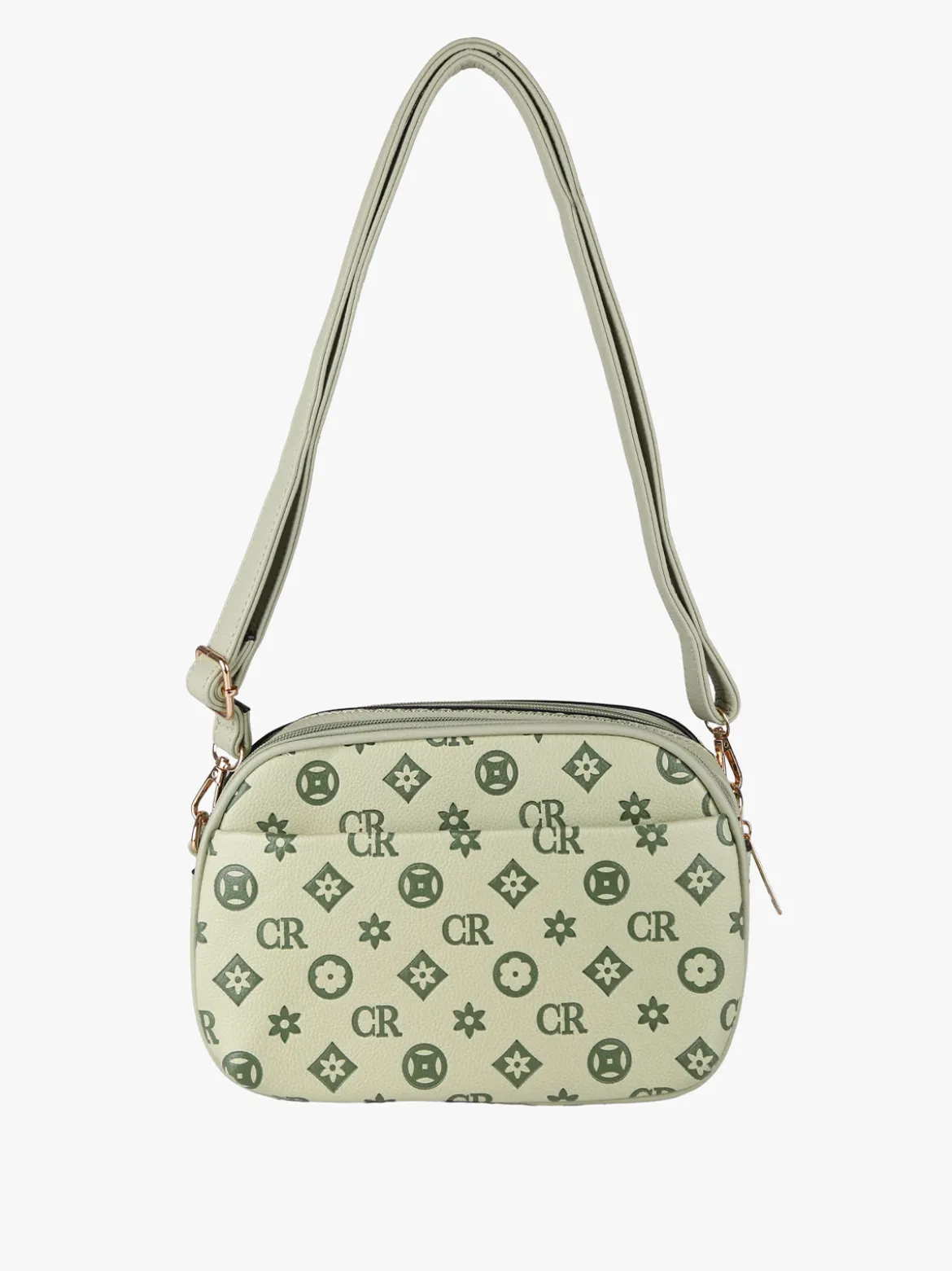Charro Borsa a tracolla da donna con logo - verde chiaro